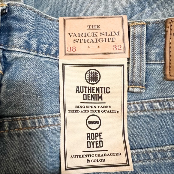 POLO RALPH LAUREN RLPC SKI CLUB Patch Denim Varick Straight-Leg Jeans - Picture 16 of 16